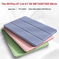 A9 plus Dành Cho Samsung Galaxy Tab A7 lite 8.7 A9 Ốp Lưng SM-T220 / T225 Bao Da S6 lite A7 10.4 T500 A8 X200 Silicon