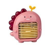 A9 Quạt khủng long máy tính để bàn USB Mini Quạt gió lớn (màu hồng)