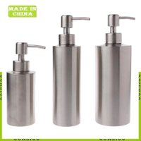 Aa 304 Bơm Thép Không Gỉ Xà Phòng Lỏng Lotion Dispenser Chai Nhà Bếp Phòng Tắm