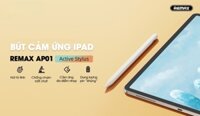 🖌️🖌️ BÚT CẢM ỨNG THÔNG MINH CHO IPAD PRO ACTIVE STYLUS PENCIL REMAX AP01
