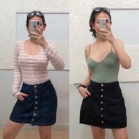 ❤️❤️ CHÂN VÁY JEAN STRADIVARIUS