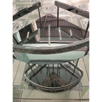 ♻️♻️ KỆ GÓC ĐÔI TAM GIÁC - INOX 304 - 2 TẦNG ✅✅