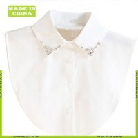 Aa Nữ Cổ Giả Trang Trí Áo Sơ Mi Giả Cổ Áo Len Đầm Cổ Vòng Cổ