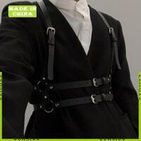 Aa Punk Thắt lưng Gothic Dây đeo thắt lưng hiện đại Grunge Trang sức cơ thể BDSM