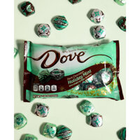 🍫🌿🦌🎄🎁🔔🎵❄️⭐️ SOCOLA ĐẮNG BẠC HÀ GIÁNG SINH CỦA MỸ DOVE DARK CHOCOLATE HOLIDAY MINT GÓI 225G U.S.A 🛬🗽🇺🇸