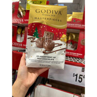 🍫🎄❄️✨❤️🤍 SOCOLA SỮA GIÁNG SINH GODIVA BELGIUM 1926 MASTERPIECES AN ASSORTMENT OF MILK CHOCOLATE NOEL CHRISTMAS GÓI 432G