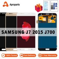 Aaa + + + Màn hình chất lượng cao cho Samsung Galaxy J7 2015 J700 SM-J700F J700M J700H / DS LCD Bộ số hóa màn hình cảm ứng