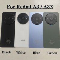 Aaa Chất Lượng Cao Cho Xiaomi Redmi A3 A3X Pin Mặt Sau Kính Bảng Điều Khiển Cửa Sau Ốp điện thoại Có Khung camera