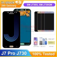 Aaa + Màn Hình Hiển Thị Cho Samsung Galaxy J7 Pro J730 J730F J730G Màn Hình Lcd Màn Hình Hiển Thị Bộ Số Hóa Cảm Ứng Thay Thế