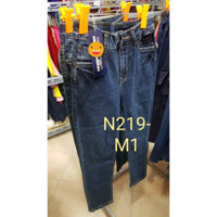 👩‍❤️‍👩 Quần jean dài bé trai tuổi Teen, kéo khóa, 1lớp, phối áo phông hay sơ mi đều đẹp, size to 8t-16t(20-45kg)_N219-