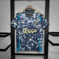 Aaa + S-4XL Ajax Jersey 24-25 Áo bóng đá sân khách Người hâm mộ phát hành Áo thun bóng đá chất lượng cao
