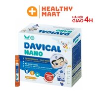 ✔️️️Davical - Calci ống hỗ trợ phát triển chiều cao - hộp 20 ống DaviBee Davi Đại Việt DAVICO