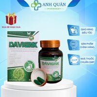 ✔️️️Ginko Davigink hoạt huyết dưỡng não thảo dược hộp 30 viên Davico - 1 Hộp 1 tháng