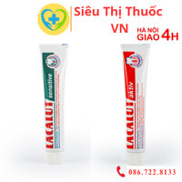 ✔️️️Kem đánh trắng răng Lacalut Aktiv - Lacalut Sensitive 75ml