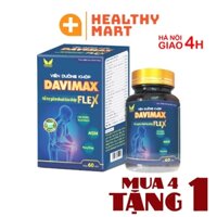 ✔️️️Viên dưỡng khớp Davimax Flex MSM, hỗ trợ giảm thoái hóa khớp, trơn ổ khớp DAVICO Hộp 60v