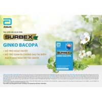 ❤️Abbott❤️Bổ não surbex natural ginko bacopa
