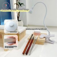 Aacar LED UV Light Cho Gel Móng Tay Bàn Kẹp Linh Hoạt USB Đèn Sấy Móng Tay Mini Dụng Cụ Thiết Bị Máy Sấy Làm Móng Tay *