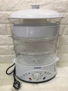 Nồi hấp điện 3 tầng Braburg B3F