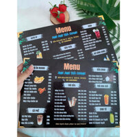 ❤️❤️MENU FORMEX IN THEO YÊU CẦU❤️❤️