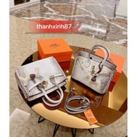 ❤️‍🔥túi hm size 25 _ bạch tạng kèm ổ chìa khóa