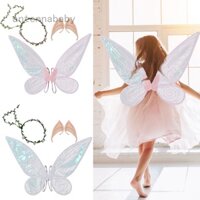 Ab Bộ Đồ Hóa Trang Nàng Tiên Cánh Bướm Lấp Lánh Dành Cho Bé Gái