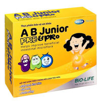 AB Junior Pre & Pro, bổ sung hàng tỷ lợi khuẩn probiotics và chất xơ inulin prebiotic