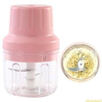 Abanana Bộ xử lý máy nghiền tỏi điện Mini chạy bằng USB tiện lợi Dụng cụ nhà bếp