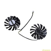 Abanana GPU Quạt Làm Mát Hiệu Quả Cho RX470 RX480 RX570 Card Đồ Họa 4Pin VGA Làm Mát Dễ Dàng Lắp Đặt Và Yên Tĩnh 85M