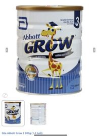 Abbott Grow 3 900g (Lon) 1-2 tuổi