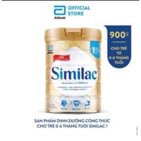 Abbott Similac số 3 900g dành cho bé từ 1-2 tuổi
