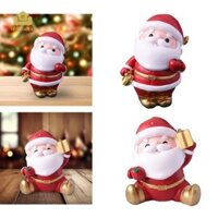 Abbraccia Giáng Sinh Vật Trang Trí Nhựa Heo Đất Tượng Vẽ Tay Nhân Vật Điêu Khắc Xmas Trang Trí Bàn Lò Sưởi