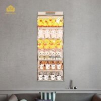 Abbraccia trên Cửa Sắp Xếp Lưu Trữ Phía Sau Cửa Lưu Trữ Hình Đa Năng Túi Bảo Quản Cho Tủ Quần Áo Ký Túc Xá Mầm Non Đồ Chơi