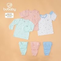 abc abc  Bộ dài tay BU BABY cài vai abc