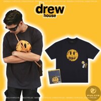 ⚡️[BEST QUALITY] -  Áo tee Justin Bieber Drew House Mascot SS Tee Faded Black , áo thun drew house mặt cười