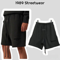 ⚡️[Best Quality] - Quần Short Fear of God Essentials (SS22) BLACK. Bản in nhung cao cấp, quần short FOG ESSENTIAL