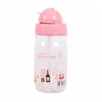 ABF630P-Bình nước trẻ em nhựa tritan có ống hút 650 ml (Pink)