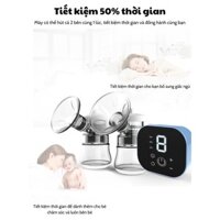 ⚡️BH 12 tháng⚡️ Máy hút sữa điện đôi Electric Breast Pump có massage, 9 cấp độ hút chuyên sâu - JY907
