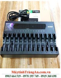 ABLPOWER A-12 Máy sạc với 12 Khe sạc Pin NiMh và Lithium Li-ion (sạc được 2,4,6,8,10,12 pin AA và AAA 1.2v)