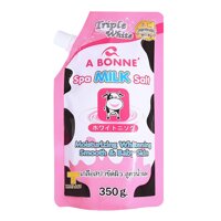Abonne Muối Tắm Sữa A Bonne Spa Milk Salt Làm Trắng & Mềm Mịn Da 350g