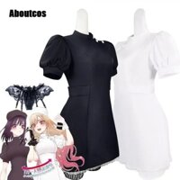 Aboutcos Đầm Của Tôi Darling Marin Kitagawa Trang Phục Hóa Trang Y Tá Đồng Phục Kuroe Shizuku Đen Trắng Y Tá Bộ Anime Phù Hợp Với