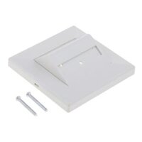 ABS 2 Sockets  Fiber  Tray Fiber Optic Wall Plate Panel