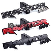 Abs 37.5x7cm RAPTOR SVT Logo Xe Bên Fender Miếng Dán Biểu Tượng Cho Xe Ford F150 FX4 RANGER Focus Mondeo Auto Body Huy Hiệu Decal Phụ Kiện
