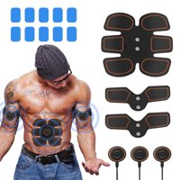 Abs Stimulator Muscle Toner, Portable Muscle Trainer, Abdominal Toning Belt Ultimate Abs Stimulator for Men Women, Work Out Power Fitness ABS Abdom...
