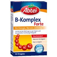 ABTEI B Komplex Forte - Vitamin B tổng hợp, hỗ trợ tinh thần và thể chất, hộp 50v