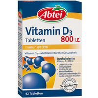 Abtei Vitamin D3 800 I.E. Tabletten, 42 St