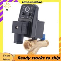 Ac 220V 1 / 2inch Điện Tử Hẹn Giờ 2 Chiều Máy Nén Khí Bình Gas Van Thoát Nước Tự Động