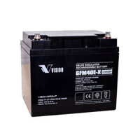 Ắc quy 12V-40Ah VISION 6FM40E-X