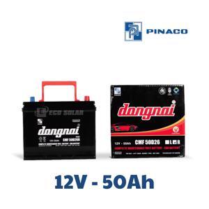 Ắc quy 12V-50Ah Đồng Nai Pinaco CMF 50D26