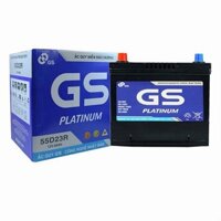 Ắc quy 12V 60AH GS 55D23R - dòng ô tô, xe máy