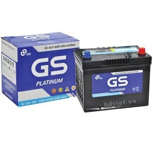 Ắc quy 12V-65Ah GS MF 75D23L